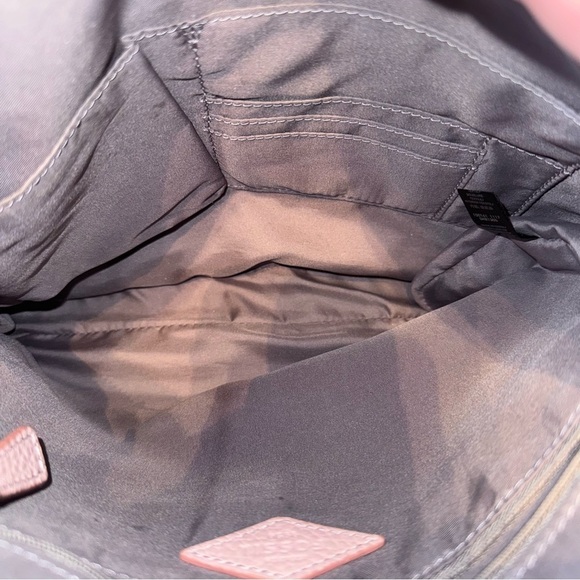 FOSSIL Elise Large Crossbody in Dusty Rose Pebbled Leather LIKE NEW - Picture 11 of 14